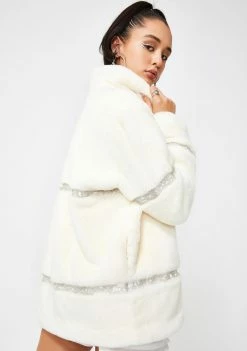 Poster Grl Outerwear Humble But Hungry Rhinestone Jacket