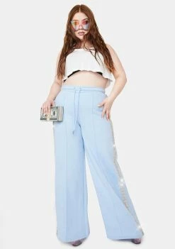 Poster Grl Bottoms Plus Shine Brightly Track Pants