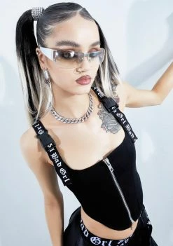 Poster Grl Bad Girl Nation Corset Top Tops