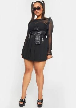 Poster Grl It's Game On Utility Corset Tops