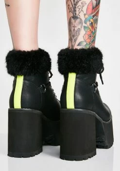 Poster Grl Platforms Street Stomper Platform Hiking Boots