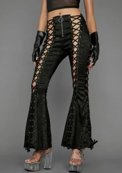 Poster Grl Bottoms Backseat Driver Bell Bottom Pants