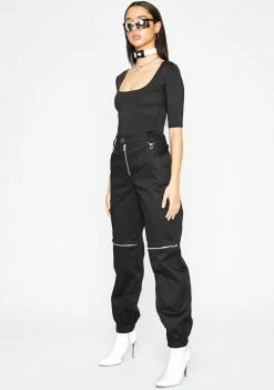Poster Grl Hashtag Assassin Zip Joggers Bottoms