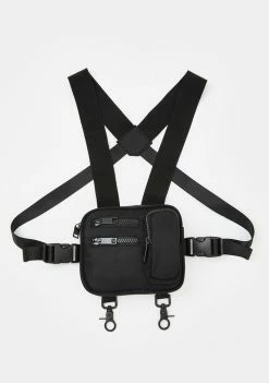 Poster Grl Power Pose Harness Fanny Pack Bags & Wallets