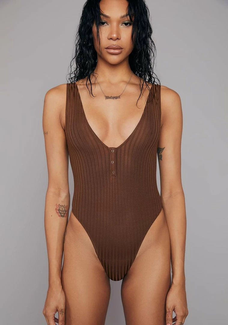 Poster Grl Knit Bodysuit She Caught Me Ribbed Bodysuit 1 Poster Grl Knit Bodysuit She Caught Me Ribbed Bodysuit