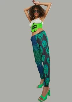 Poster Grl Bottoms Slime Takeover Smiley Joggers