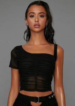 Poster Grl Look At Me Now Asymmetrical Top