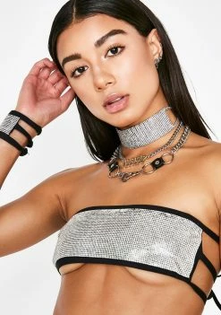 Poster Grl Taste My Luxury Diamond Tube Lingerie & Sleepwear