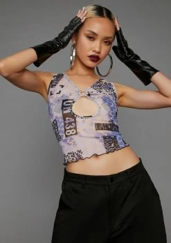 Poster Grl QR Cutie O-Ring Tank Top