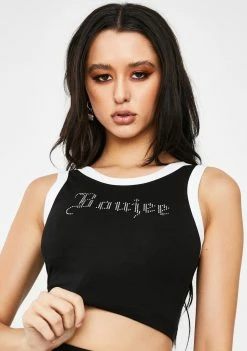 Poster Grl Boujee Appetite Crop Tank Tops