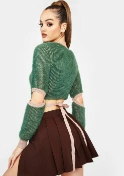 Poster Grl Front Row Only Fuzzy Sweater Tops