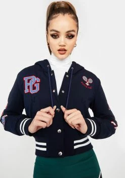 Poster Grl Meet Your Match Varsity Jacket
