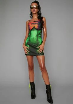 Poster Grl Dresses Feed My Ego Heat Reactive Dress
