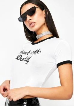 Poster Grl Spank Me Baby Tee