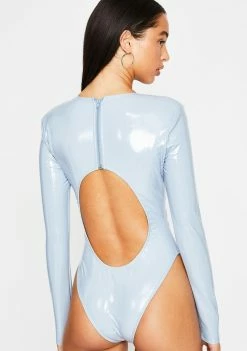 Poster Grl Icon Instincts PVC Bodysuit Tops