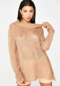 Poster Grl Tops Strike It Rich Knit Sweater