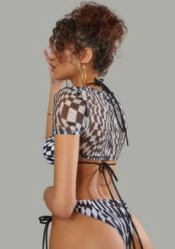 Poster Grl Warped Realm 3-Piece Bikini Set