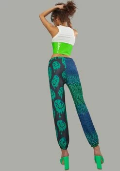 Poster Grl Bottoms Slime Takeover Smiley Joggers