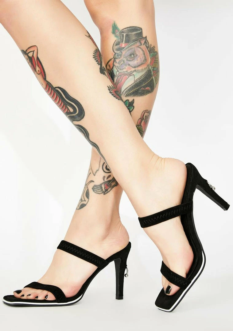 Poster Grl Where's My Check Pierced Heels 1 Poster Grl Where's My Check Pierced Heels