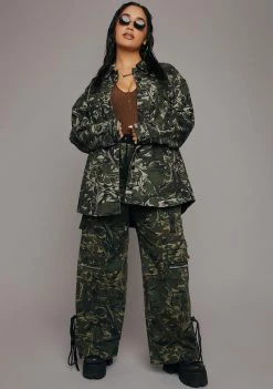 Poster Grl Plus I'm A Catch Printed Jacket