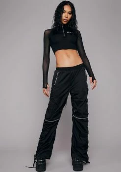 Poster Grl Game On Convertible Wide Leg Pants