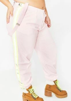 Poster Grl Bottoms Queen Champagne Shine Reflective Pants