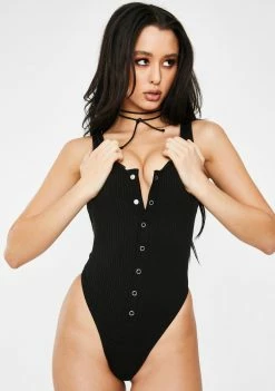 Poster Grl Werk The Mirror Tank Bodysuit Knit Bodysuit