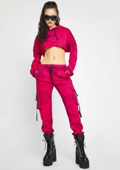 Poster Grl Rude Mood Cargo Joggers Bottoms