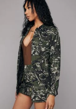 Poster Grl I'm A Catch Printed Jacket