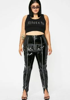 Poster Grl Bottoms Haute Poppin' Tags PVC Leggings