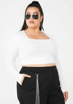 Poster Grl Tops Icy Mz Say Wut Crop Top