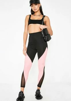 Poster Grl Hottest Housewife Colorblock Leggings Bottoms