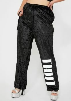 Poster Grl So That Heaux Over There Velour Pants Bottoms
