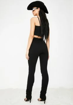 Poster Grl Link In Bio Ruched Joggers Bottoms