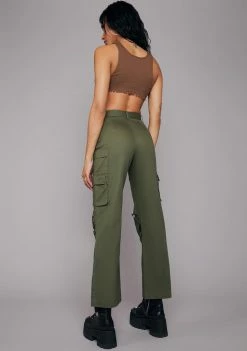 Poster Grl Varsity Player Canvas Cargo Pants