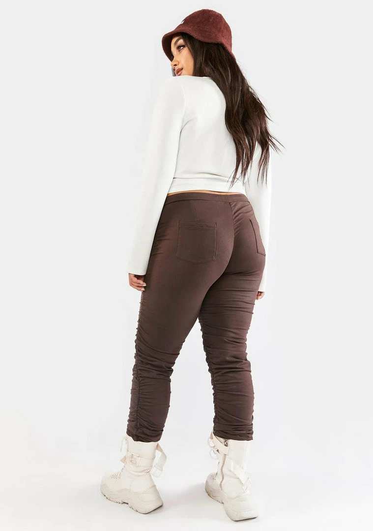 Poster Grl Plus Hot Roommate Ruched Joggers Jogger Sweatpants 4 Poster Grl Plus Hot Roommate Ruched Joggers Jogger Sweatpants