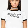 Poster Grl Spank Me Baby Tee