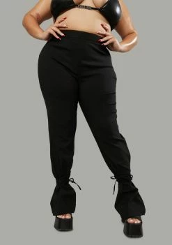 Poster Grl Plus Power Moves Fitted Flare Pants Bottoms