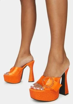 Poster Grl Platforms Diva Revolution Rhinestone Heels