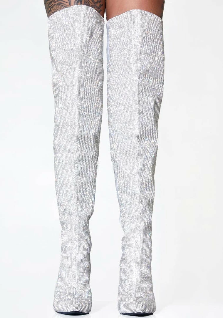 Poster Grl Publicity Stunt Thigh High Boots 3 Poster Grl Publicity Stunt Thigh High Boots