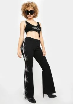 Poster Grl Flares Icicle Gaze Flare Pants