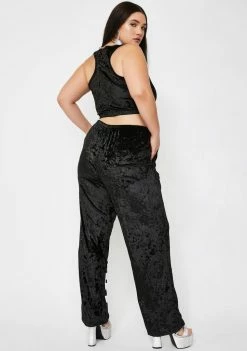 Poster Grl So That Heaux Over There Velour Pants Bottoms