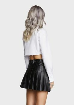 Poster Grl Brave New World Collared Shirt