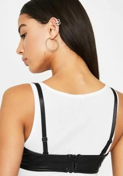 Poster Grl Tops Topnotch Trendsetta Underboob Corset