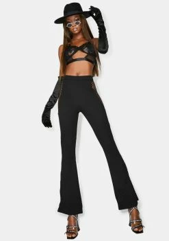 Poster Grl Game The System High Waist Flares