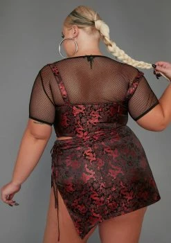 Poster Grl Infinite Clout Games Wrap Skirt