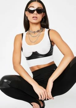 Poster Grl Tops Topnotch Trendsetta Underboob Corset