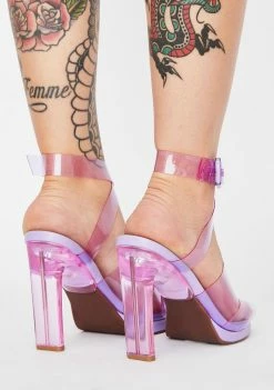 Poster Grl Pretty Lil Liar Clear Heels 8 Poster Grl Pretty Lil Liar Clear Heels