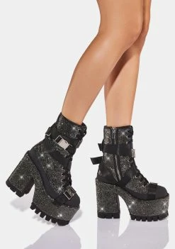 Poster Grl Platforms Baddie Mentality Platform Boots