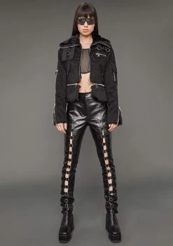 Poster Grl Outerwear Project Runaway Bomber Jacket